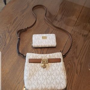 Mk crossbody and matching wallet
